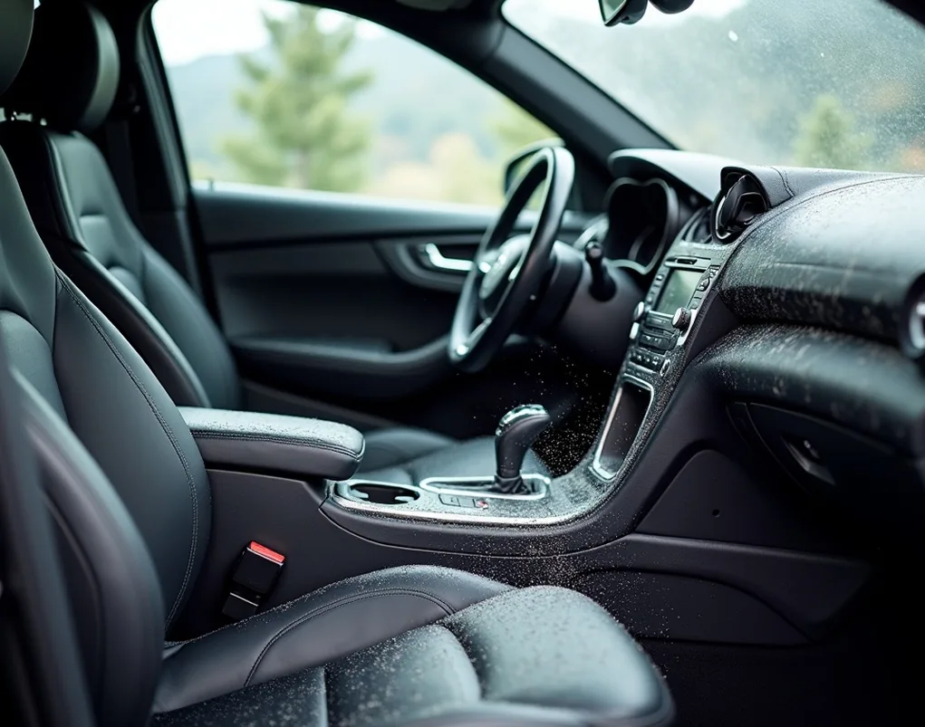 Premium car interior cleaning and detailing